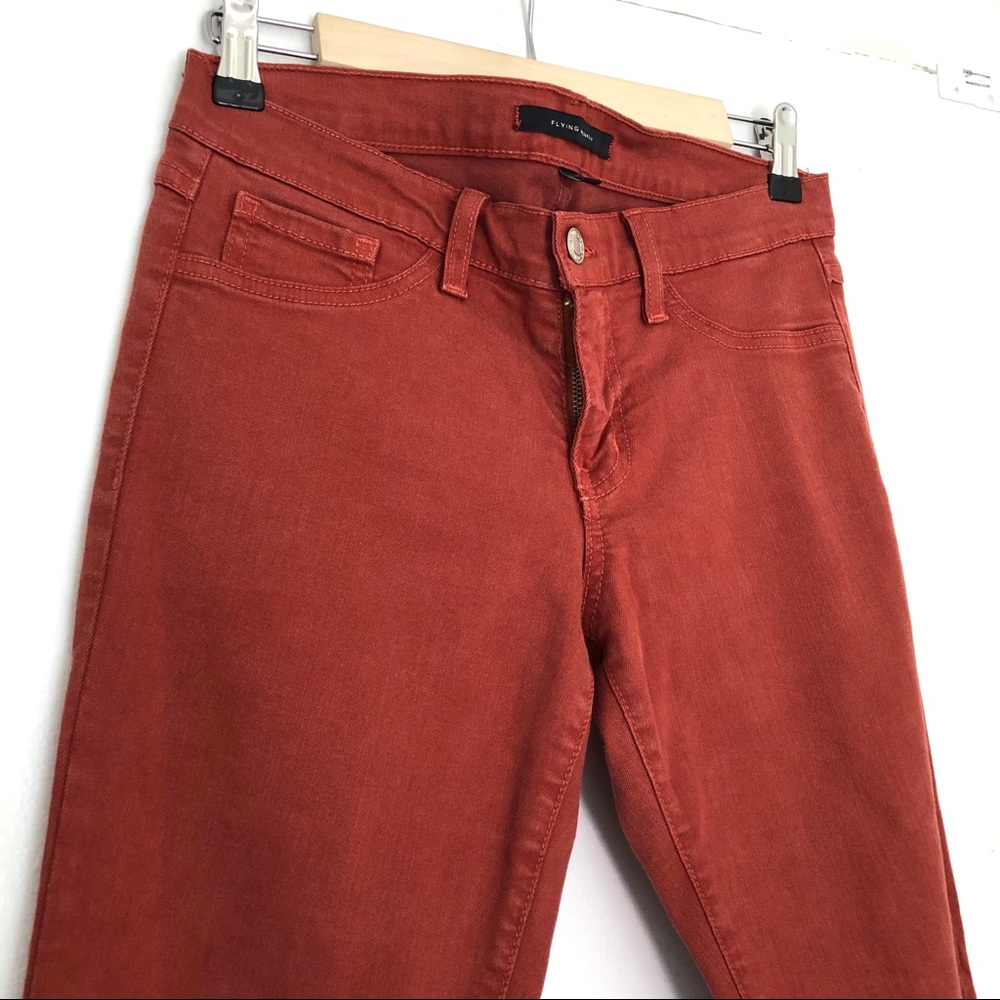 FLYING MONKEY | Rust-Colored Skinny Jeans